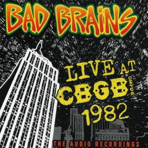 the album cover for Bad Brains - Live CBGB 1982