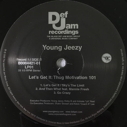 Young Jeezy - Let's Get It: Thug Motivation 101