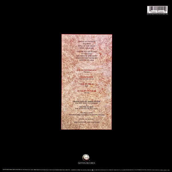 Whitesnake - Whitesnake