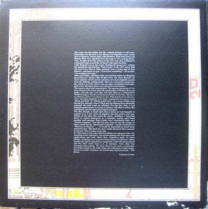 Led Zeppelin - The Soundtrack From The Film The Song Remains The Same