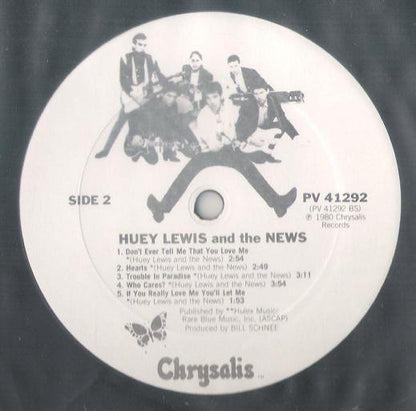 Huey Lewis And The News - Huey Lewis And The News