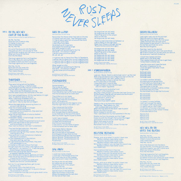 Neil Young / Crazy Horse - Rust Never Sleeps
