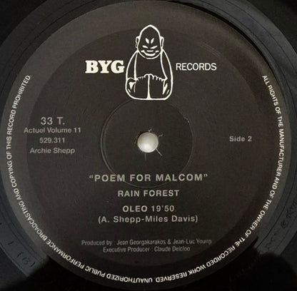 Archie Shepp - Poem For Malcolm