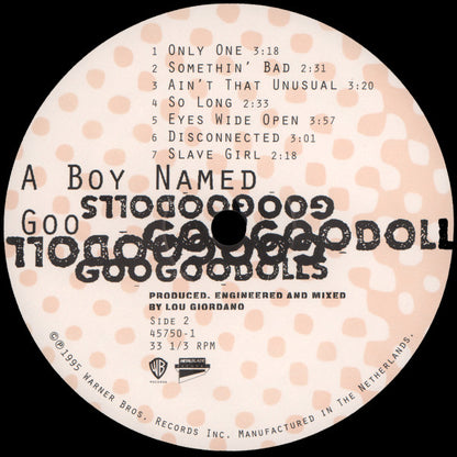 Goo Goo Dolls - A Boy Named Goo