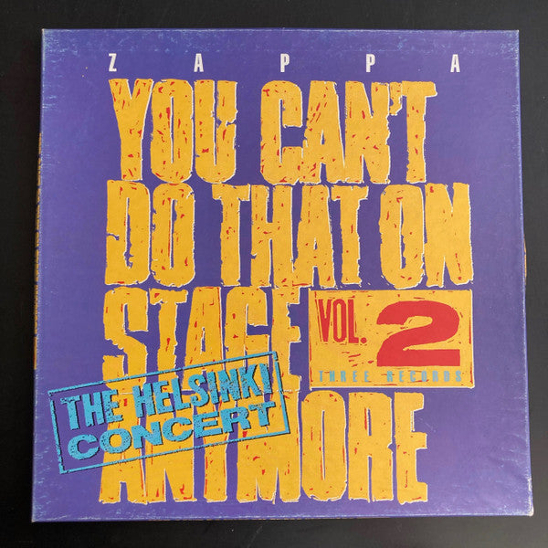 Zappa - You Can't Do That On Stage Anymore Vol. 2 (The Helsinki Concert)