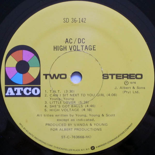 AC/DC - High Voltage