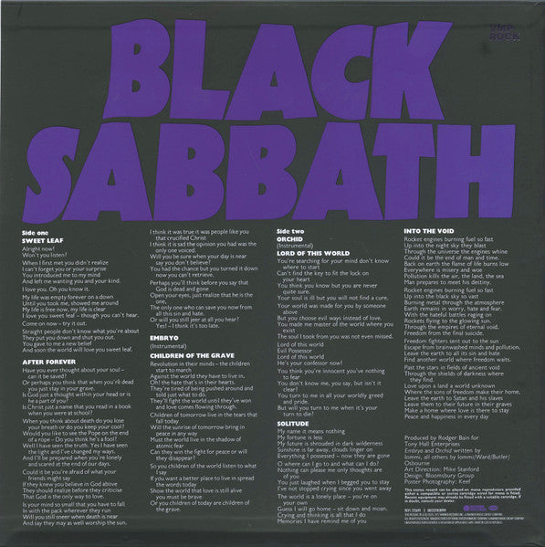 Black Sabbath - Master Of Reality