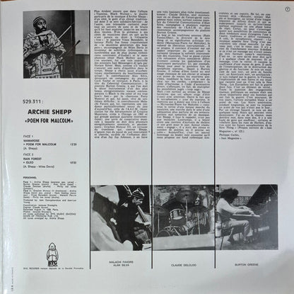 Archie Shepp - Poem For Malcolm