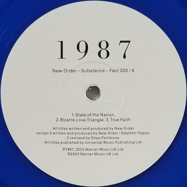 New Order - Substance