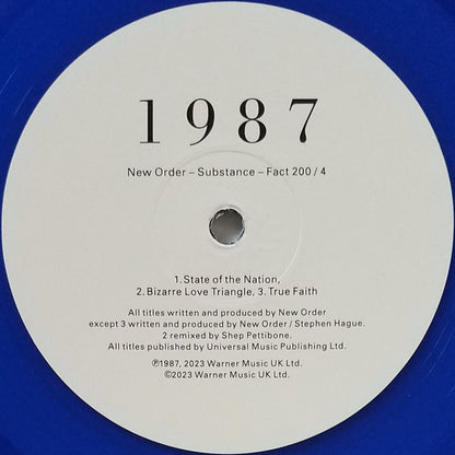 New Order - Substance