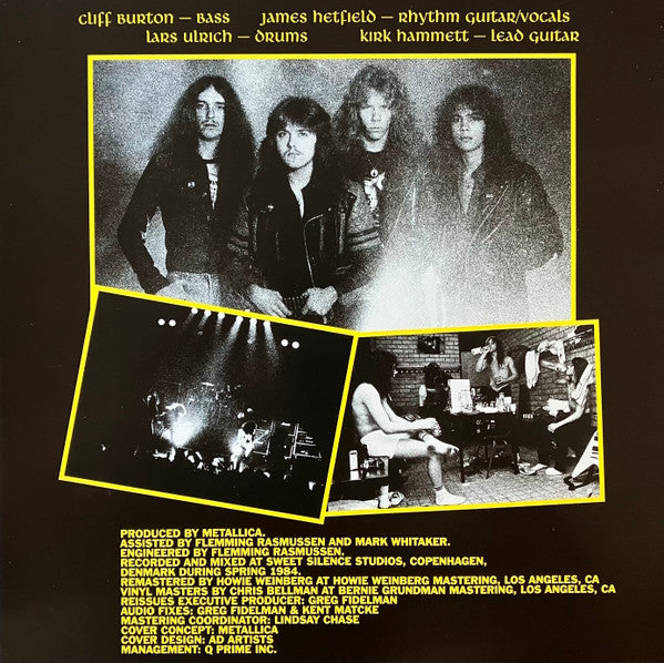 Metallica - Ride The Lightning