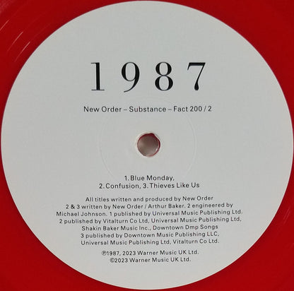 New Order - Substance