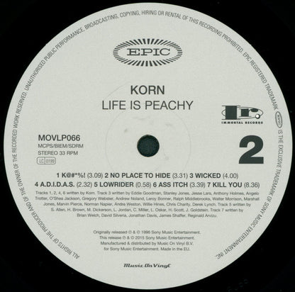 Korn - Life Is Peachy