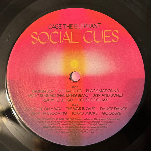 Cage The Elephant - Social Cues