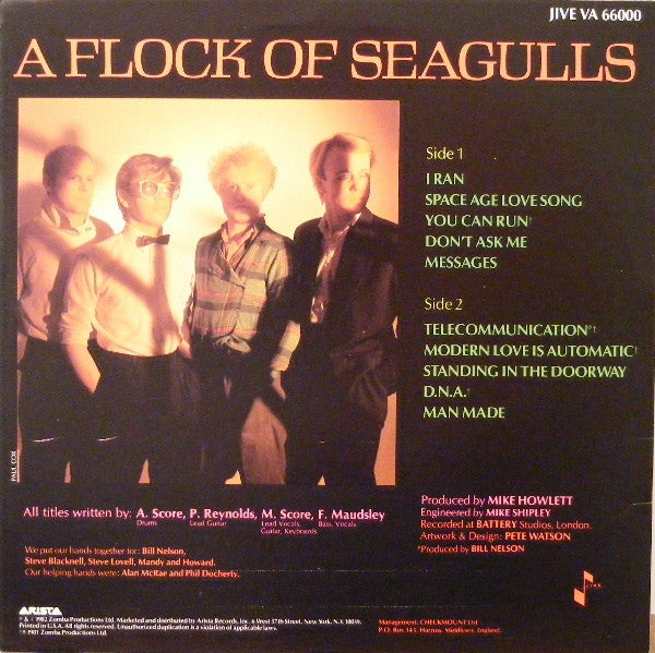 A Flock Of Seagulls - A Flock Of Seagulls