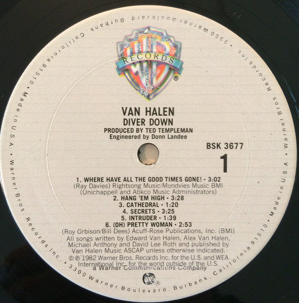 Van Halen - Diver Down