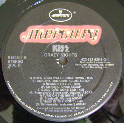 Kiss - Crazy Nights