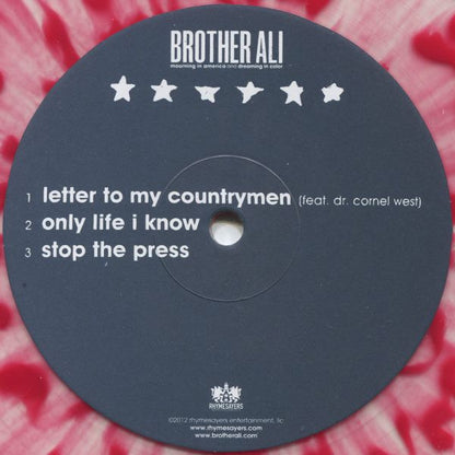 Brother Ali - Mourning In America And Dreaming In Color