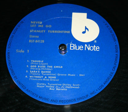 Stanley Turrentine - Never Let Me Go