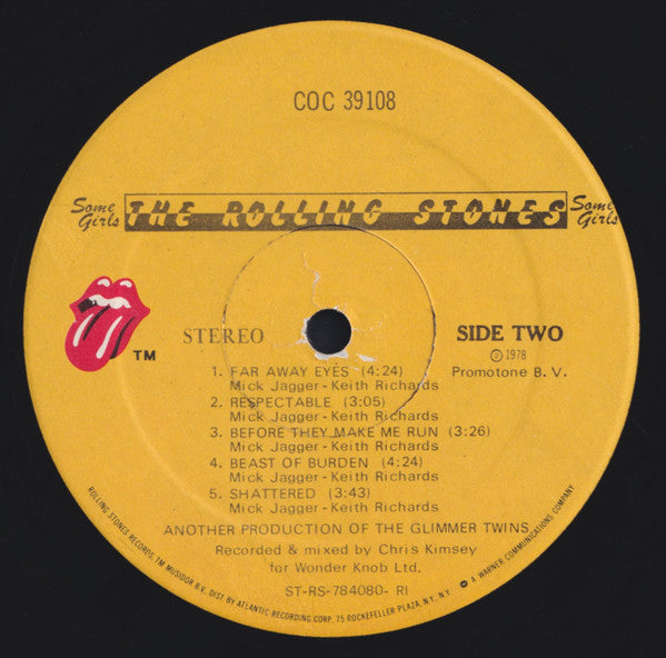 The Rolling Stones - Some Girls