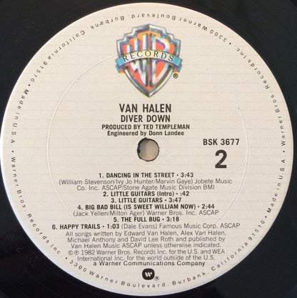 Van Halen - Diver Down