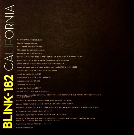 Blink-182 - California