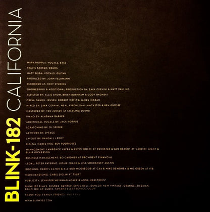 Blink-182 - California