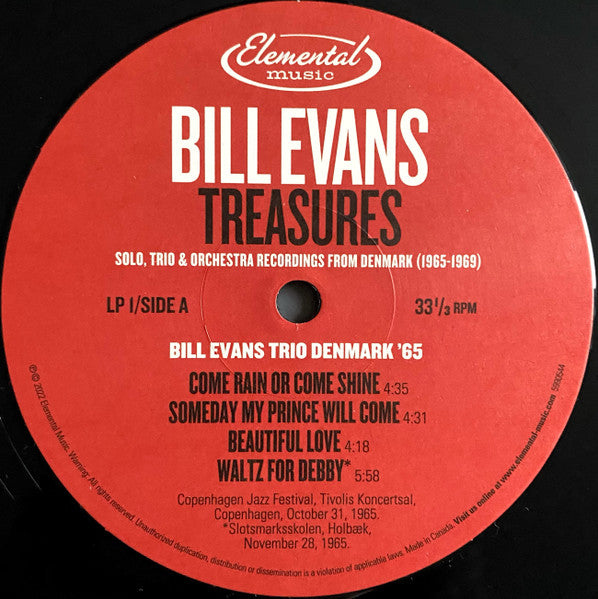 Bill Evans - Treasures (Solo, Trio & Orchestra Recordings From Denmark (1965-1969))
