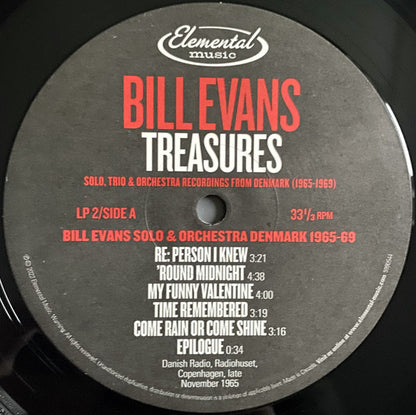 Bill Evans - Treasures (Solo, Trio & Orchestra Recordings From Denmark (1965-1969))