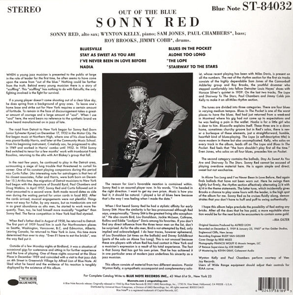 Sonny Red - Out Of The Blue