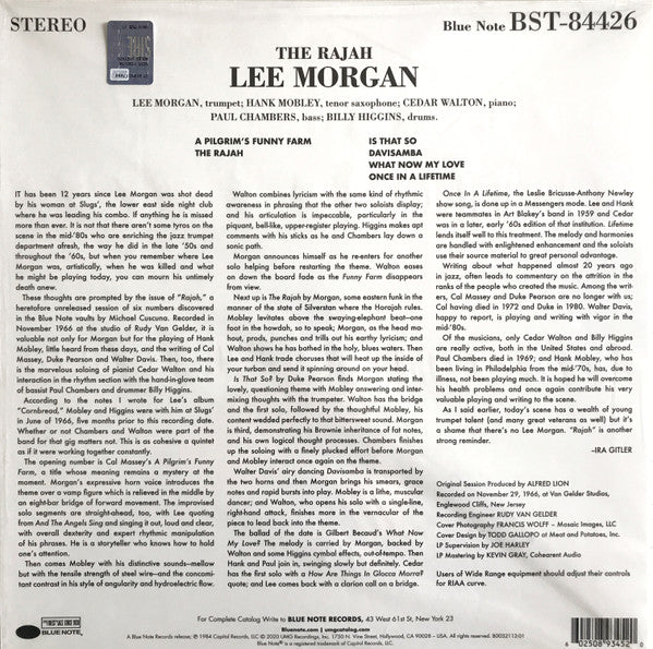 Lee Morgan - The Rajah
