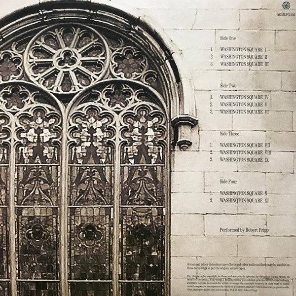 Robert Fripp - Washington Square Church