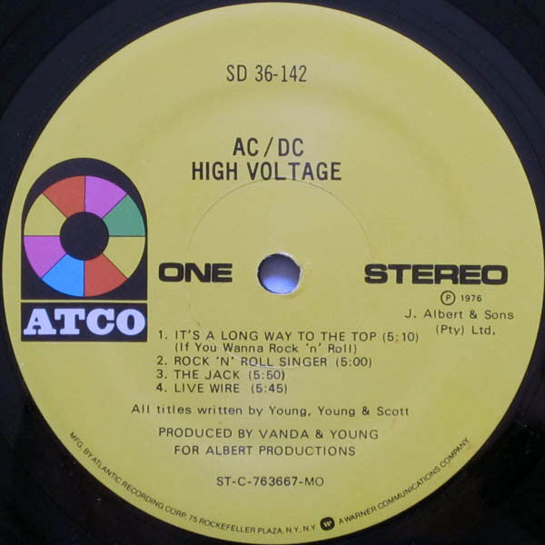AC/DC - High Voltage