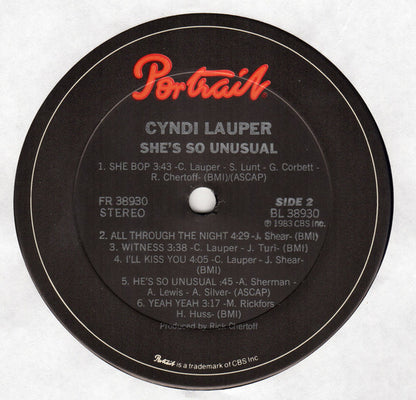 Cyndi Lauper - She's So Unusual