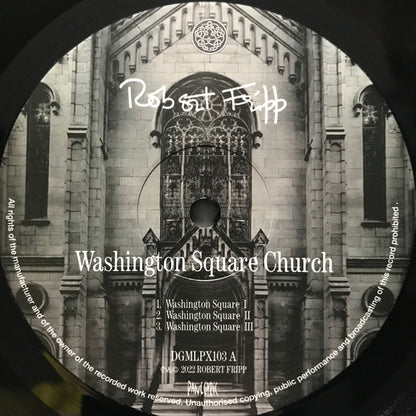 Robert Fripp - Washington Square Church