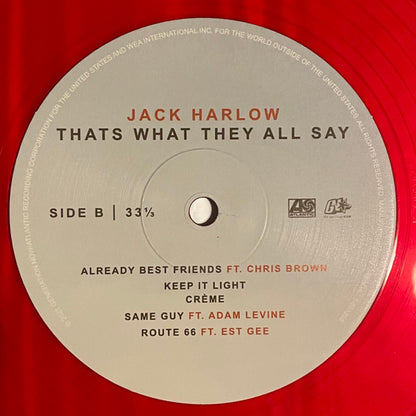 Jack Harlow (2) - Thats What They All Say