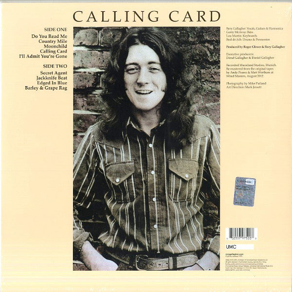 Rory Gallagher - Calling Card