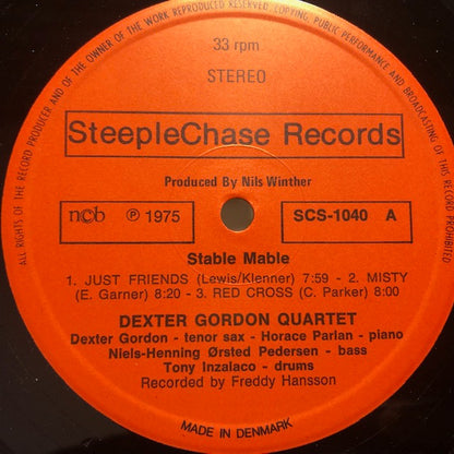 Dexter Gordon Quartet - Stable Mable