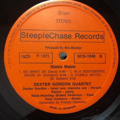 Dexter Gordon Quartet - Stable Mable