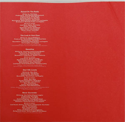 Various - Fast Times At Ridgemont High • Music From The Motion Picture