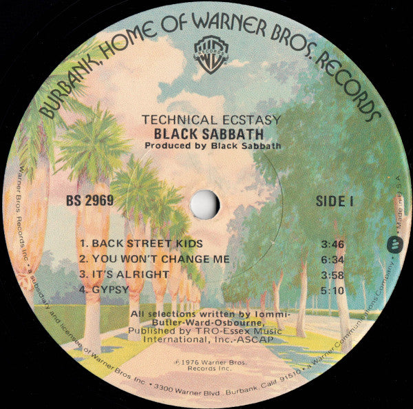 Black Sabbath - Technical Ecstasy