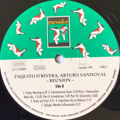 Paquito D'Rivera / Arturo Sandoval - Reunion