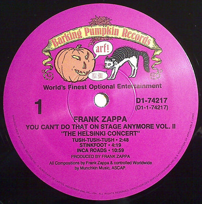 Zappa - You Can't Do That On Stage Anymore Vol. 2 (The Helsinki Concert)