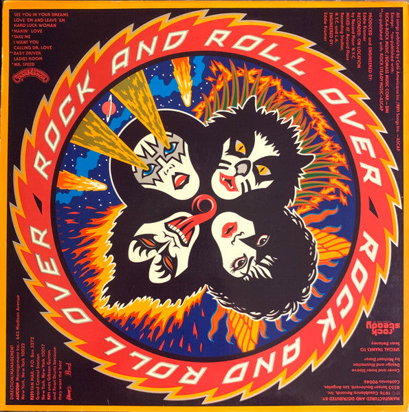 Kiss - Rock And Roll Over