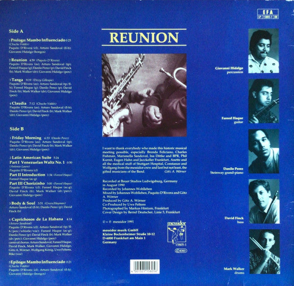 Paquito D'Rivera / Arturo Sandoval - Reunion