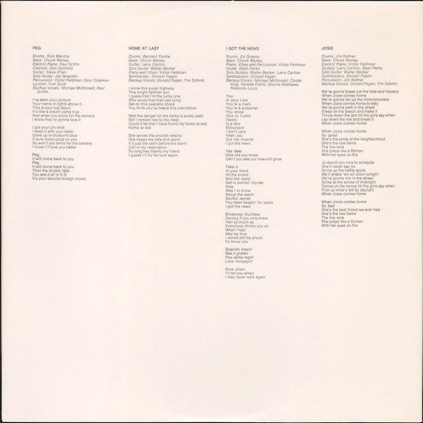Steely Dan - Aja