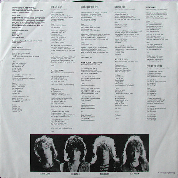 Dokken - Tooth And Nail