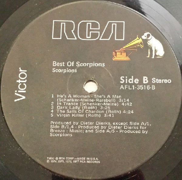 Scorpions - Best Of Scorpions