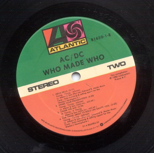 AC/DC - Who Made Who