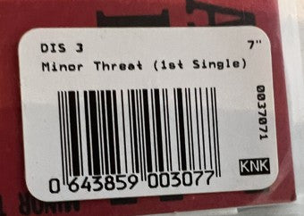 Minor Threat - Minor Threat